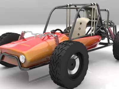 PUBG BUGGY  3D model