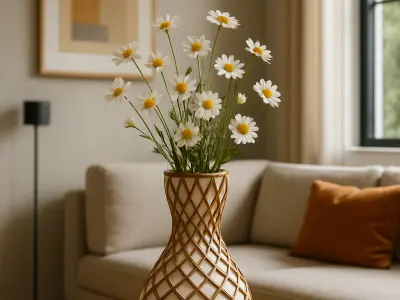Fusion Roots Vase 3D print model