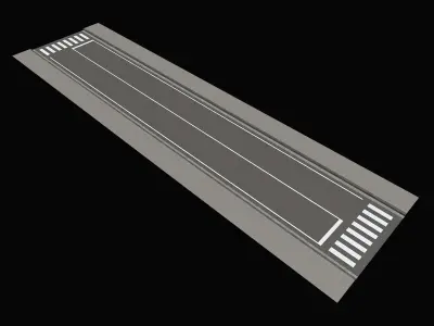 City Streets Construction Kit V2 Low-poly 3D model