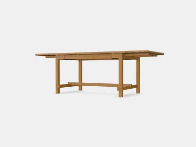 NORDVIKEN Extendable table 1 Low-poly 3D model