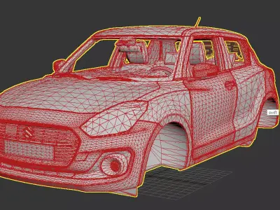 New Maruti Suzuki Swift 3D model