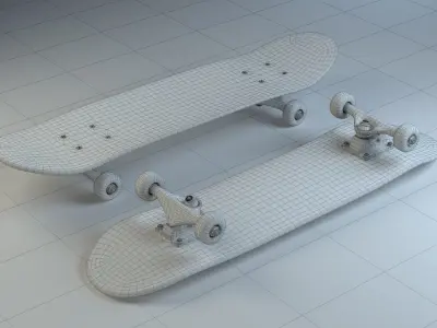 Skateboard 3D model