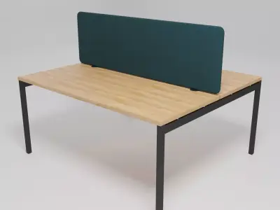 OGI Y - Rectangular workstation bench - Free 3D model