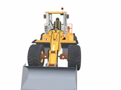 Loader Low-poly 3D model