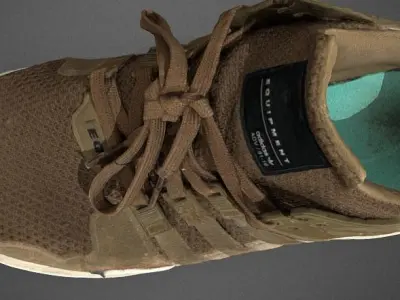 Adidas EQT Low-poly 3D model