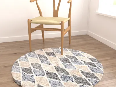 Rugs No 585 Low-poly 3D model