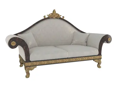 Mariner - SOFA 2 SEATER VOLGA 3D model 3D model