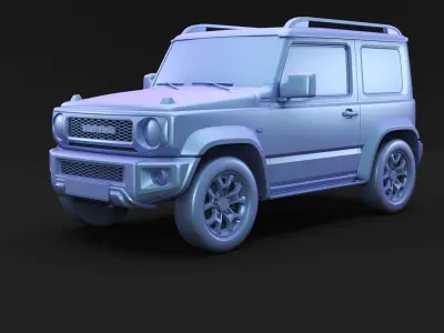 Small Japan 4x4 3D model