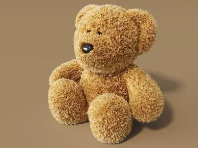 Plush Bear 3D model
