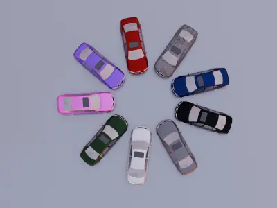 Skoda Superb 3U  3D model