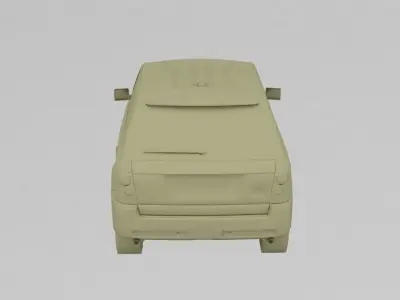 range rover 3D print model