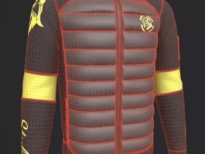 Jacket 3D model purchase
