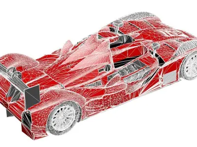 Car - Audi 3D print model