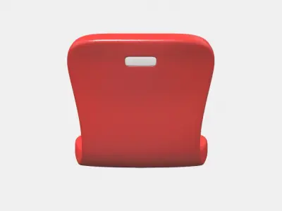 Stadium Seat 2 Low-poly 3D model