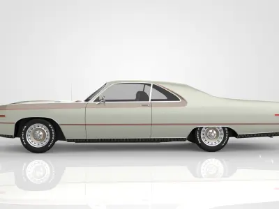 1970 Chrysler 300 Hurst 3D model