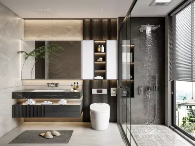 Bathroom 40 3D model