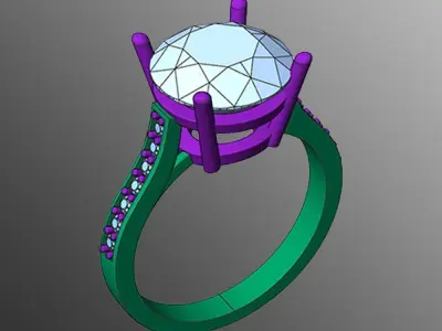 Ring bi 30 3D print model