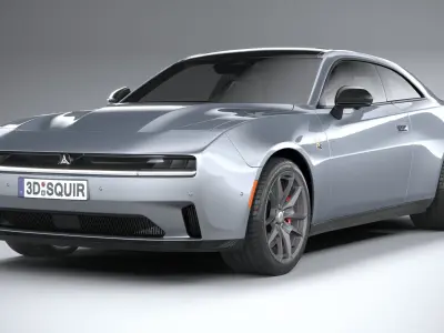Dodge Charger Daytona 2024 3D model