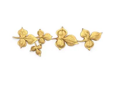 Classic carved decor ornament 401 3D model
