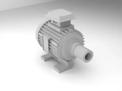 Electric Engine 3D model