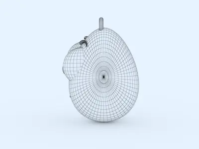 Confused Emoji Keychain 3D print model