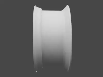 Vintage Truck Rims 3D model