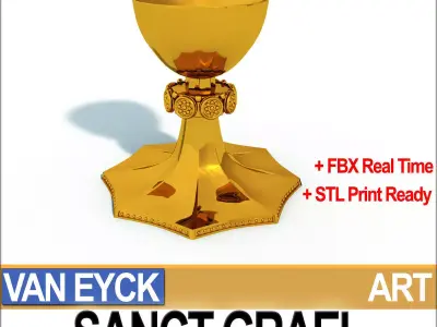 Sanct Grael Van Eyck 3D model