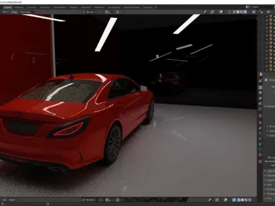 Mercedes-Benz CLS w218 3D model