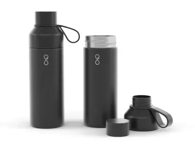 Water Bottle 3D model 17