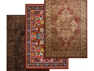 Rug Set 738 3D model