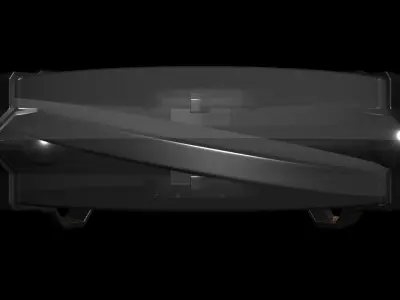 Asymmetric Gyro Motor - Electro Mechanical Eulers Disc - Concept 3D model