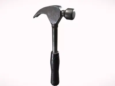Hammer Low-poly 3D model 47