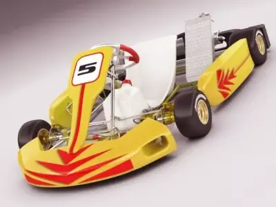 Go-kart go kart 3D model