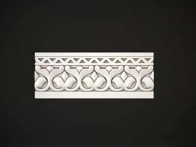 Moulding decorative molding 3D model