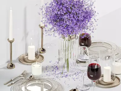 Tableware 01 3D model