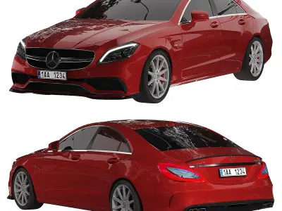 Mercedes CLS63 3D model