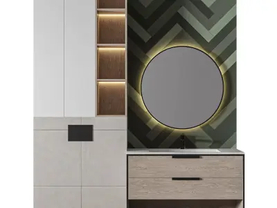 Luxury Bathroom 234 3D model