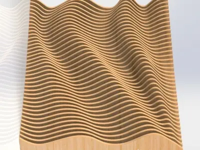 Parametric Wall W 3D model