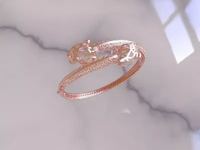 Bracelet 3D print model 2