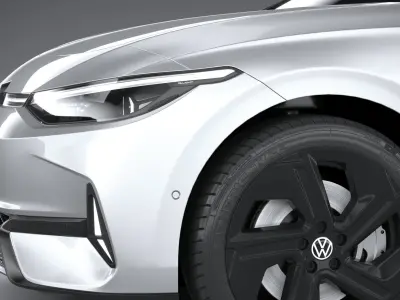 Volkswagen ID7 GTX 2025 3D model