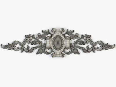 Crown decor for cnc 3D print model