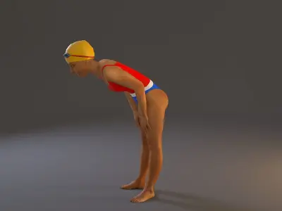 Swwimming Pool Female BCC 2130 004 3D model