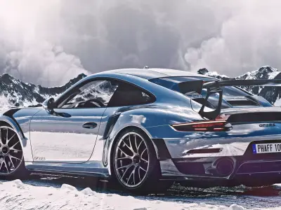 porsche gt2rs 3D model