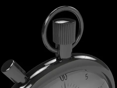 3D Stopwatch 3D model