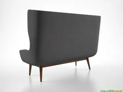 Naughtone Hush Sofa 3D model