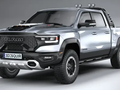 Ram 1500 TRX 2021 3D model