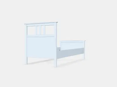 HEMNES Bed frame 4 3D model