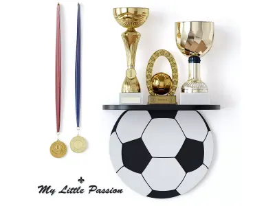 Sports awards 3D model