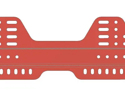 Racing Seat Mount  3D print model
