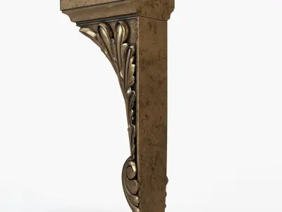 Corbel cnc 3D model